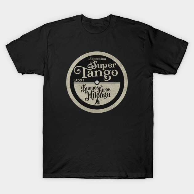 Super Tango LP T-Shirt by CTShirts